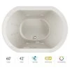 Jacuzzi Duetta 60" Salon Spa Bathtub for Drop In / Undermount Installations with Center Drain and Chromatherapy Lighting / RapidHeat Technologies - LCD Controls 1 Jacuzzi Duetta 60" Salon Spa Bathtub for Drop In / Undermount Installations with Center Drain and Chromatherapy Lighting / RapidHeat Technologies - LCD Controls -Jacuzzi Sales Store jacuzzi due6042ccr5chyc 100825