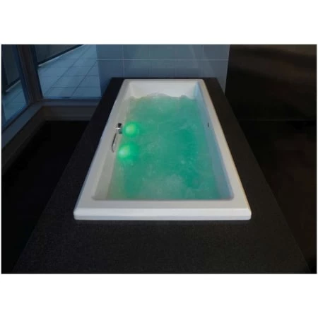 Jacuzzi Duetta 66" Salon Spa Bathtub for Drop In / Undermount Installations with Center Drain and Chromatherapy Lighting / Whisper™ Technology - Luxury Controls 7 Jacuzzi Duetta 66" Salon Spa Bathtub for Drop In / Undermount Installations with Center Drain and Chromatherapy Lighting / Whisper™ Technology - Luxury Controls - Image 5
