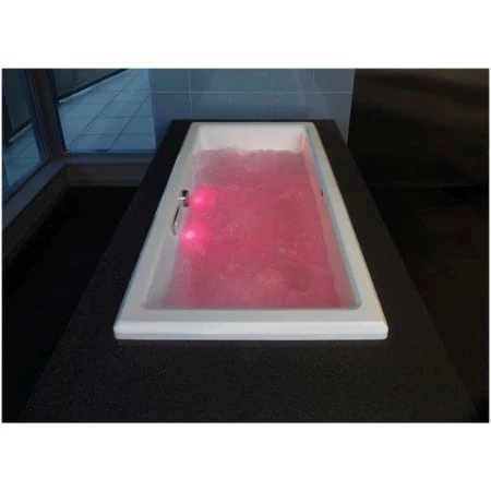 Jacuzzi Duetta 66" Salon Spa Bathtub for Drop In / Undermount Installations with Center Drain and Chromatherapy Lighting / Whisper™ Technology - Luxury Controls 5 Jacuzzi Duetta 66" Salon Spa Bathtub for Drop In / Undermount Installations with Center Drain and Chromatherapy Lighting / Whisper™ Technology - Luxury Controls - Image 3