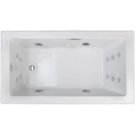 Jacuzzi Elara 60" Acrylic Whirlpool Bathtub for Drop-In Installations with Right Drain, Chromatherapy Lighting, Heater, and Luxury Controls 4 Jacuzzi Elara 60" Acrylic Whirlpool Bathtub for Drop-In Installations with Right Drain, Chromatherapy Lighting, Heater, and Luxury Controls - Image 2