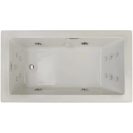 Jacuzzi Elara 66" Acrylic Whirlpool Bathtub for Drop-In Installations with Right Drain, Heater, and Basic Controls 6 Jacuzzi Elara 66" Acrylic Whirlpool Bathtub for Drop-In Installations with Right Drain, Heater, and Basic Controls - Image 4
