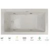 Jacuzzi Elara 60" Drop-In Whirlpool Bathtub with Left Drain, Whisper+ Technology™, and Illumatherapy -Jacuzzi Sales Store jacuzzi ell6036wlr4ipyy 100825