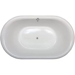 Jacuzzi Era 66" Soaking Freestanding or Clawfoot Bathtub with Center Drain -Jacuzzi Sales Store jacuzzi erd6636 bcx xxx alternate view 313