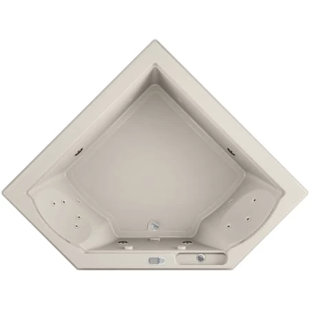 Jacuzzi 66" x 66" Fuzion Drop In Corner Luxury Whirlpool Bathtub with 15 Jets, LCD Controls, Illumatherapy, Heater - Integrated Drain Assembly Included 7 Jacuzzi 66" x 66" Fuzion Drop In Corner Luxury Whirlpool Bathtub with 15 Jets, LCD Controls, Illumatherapy, Heater - Integrated Drain Assembly Included - Image 5