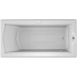 Jacuzzi 72" x 36" Fuzion Drop In Luxury Pure Air®; Bathtub with Luxury Controls, Chromatherapy, Right Drain and Left Blower - Integrated Drain Assembly Included -Jacuzzi Sales Store jacuzzi fuz7236 arl 4cx alternate view 2794