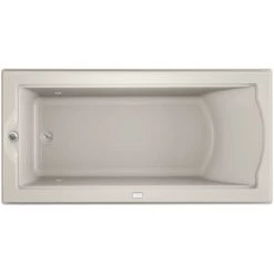 Jacuzzi 72" x 36" Fuzion Drop In Soaking Bathtub with Basic Controls, Chromatherapy and Universal Drain - Integrated Drain Assembly Included -Jacuzzi Sales Store jacuzzi fuz7236 bux 2cx alternate view 5688