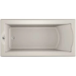 Jacuzzi 72" x 36" Fuzion Drop In Soaking Bathtub with Universal Drain - Integrated Drain Assembly Included -Jacuzzi Sales Store jacuzzi fuz7236 bux xxx alternate view 5694
