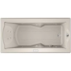 Jacuzzi 72" x 36" Fuzion Drop In Luxury Salon Spa Bathtub with 14 Jets, Luxury Controls, Chromatherapy, Heater, Right Drain and Left Pump - Integrated Drain Assembly Included 12 Jacuzzi 72" x 36" Fuzion Drop In Luxury Salon Spa Bathtub with 14 Jets, Luxury Controls, Chromatherapy, Heater, Right Drain and Left Pump - Integrated Drain Assembly Included -Jacuzzi Sales Store jacuzzi fuz7236 crl 4cw alternate view 4673