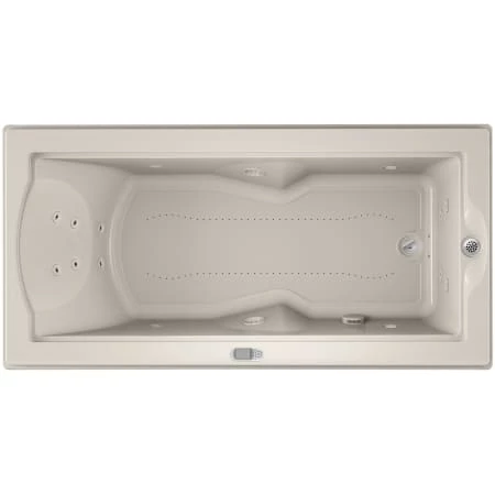 Jacuzzi 72" x 36" Fuzion Drop In Luxury Salon Spa Bathtub with 14 Jets, LCD Controls, Chromatherapy, Heater, Right Drain and Left Pump - Integrated Drain Assembly Included 7 Jacuzzi 72" x 36" Fuzion Drop In Luxury Salon Spa Bathtub with 14 Jets, LCD Controls, Chromatherapy, Heater, Right Drain and Left Pump - Integrated Drain Assembly Included - Image 5