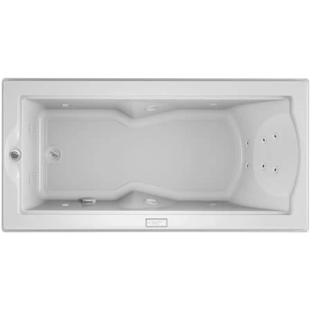 Jacuzzi 72" x 36" Fuzion Drop In Luxury Whirlpool Bathtub with 14 Jets, Luxury Controls, Chromatherapy, Heater, Left Drain and Right Pump - Integrated Drain Assembly Included 4 Jacuzzi 72" x 36" Fuzion Drop In Luxury Whirlpool Bathtub with 14 Jets, Luxury Controls, Chromatherapy, Heater, Left Drain and Right Pump - Integrated Drain Assembly Included - Image 2