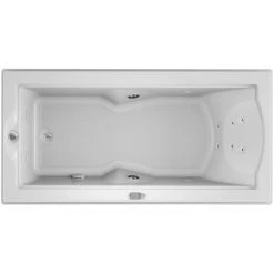 Jacuzzi 72" x 36" Fuzion Drop In Luxury Whirlpool Bathtub with 14 Jets, LCD Controls, Illumatherapy, Heater, Left Drain and Right Pump - Integrated Drain Assembly Included -Jacuzzi Sales Store jacuzzi fuz7236 wlr 5ih alternate view 4748
