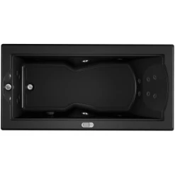 Jacuzzi 72" x 36" Fuzion Drop In Luxury Whirlpool Bathtub with 14 Jets, LCD Controls, Illumatherapy, Heater, Left Drain and Right Pump - Integrated Drain Assembly Included -Jacuzzi Sales Store jacuzzi fuz7236 wlr 5ih alternate view 4750