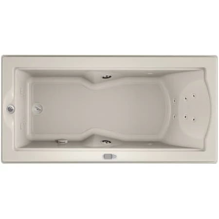Jacuzzi 72" x 36" Fuzion Drop In Luxury Whirlpool Bathtub with 14 Jets, LCD Controls, Illumatherapy, Heater, Left Drain and Right Pump - Integrated Drain Assembly Included 7 Jacuzzi 72" x 36" Fuzion Drop In Luxury Whirlpool Bathtub with 14 Jets, LCD Controls, Illumatherapy, Heater, Left Drain and Right Pump - Integrated Drain Assembly Included - Image 5