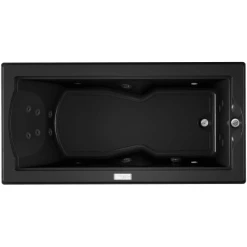 Jacuzzi 72" x 36" Fuzion Drop In Luxury Whirlpool Bathtub with 14 Jets, Luxury Controls, Chromatherapy, Heater, Right Drain and Left Pump - Integrated Drain Assembly Included -Jacuzzi Sales Store jacuzzi fuz7236 wrl 4cw alternate view 4768