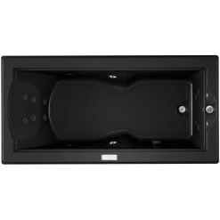 Jacuzzi 72" x 36" Fuzion Drop In Luxury Whirlpool Bathtub with 14 Jets, Luxury Controls, Illumatherapy, Heater, Right Drain and Left Pump - Integrated Drain Assembly Included -Jacuzzi Sales Store jacuzzi fuz7236 wrl 4ih alternate view 4774