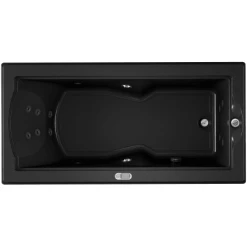 Jacuzzi 72" x 36" Fuzion Drop In Luxury Whirlpool Bathtub with 14 Jets, LCD Controls, Illumatherapy, Heater, Right Drain and Left Pump - Integrated Drain Assembly Included -Jacuzzi Sales Store jacuzzi fuz7236 wrl 5iw alternate view 4804