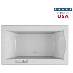 Jacuzzi 72" x 42" Fuzion Drop In Soaking Bathtub with Basic Controls, Chromatherapy and Center Drain - Integrated Drain Assembly Included 11 Jacuzzi 72" x 42" Fuzion Drop In Soaking Bathtub with Basic Controls, Chromatherapy and Center Drain - Integrated Drain Assembly Included -Jacuzzi Sales Store jacuzzi fuz7242 bcx 2cx alternate view 4810