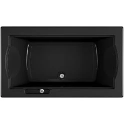 Jacuzzi 72" x 42" Fuzion Drop In Soaking Bathtub with Center Drain - Integrated Drain Assembly Included -Jacuzzi Sales Store jacuzzi fuz7242 bcx xxx alternate view 4815
