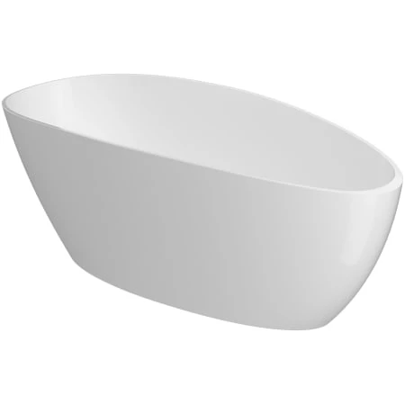 Jacuzzi Ileana™ 67" Solid Surface Free Standing Soaking Bathtub with Reversible Drain 4 Jacuzzi Ileana™ 67" Solid Surface Free Standing Soaking Bathtub with Reversible Drain - Image 2