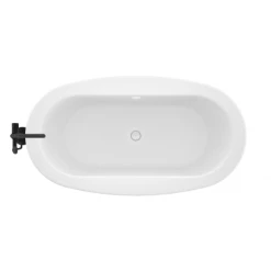 Jacuzzi Inizio 66" Free Standing Acrylic Soaking Tub with Center Drain and Overflow - Includes Floor Mounted Tub Filler with Hand Shower 9 Jacuzzi Inizio 66" Free Standing Acrylic Soaking Tub with Center Drain and Overflow - Includes Floor Mounted Tub Filler with Hand Shower -Jacuzzi Sales Store jacuzzi inm6636bcxxxx alternate view 111
