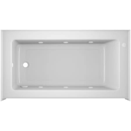 Jacuzzi Signature 60" Three Wall Alcove Acrylic Air / Whirlpool Tub with Left Drain and Overflow 6 Jacuzzi Signature 60" Three Wall Alcove Acrylic Air / Whirlpool Tub with Left Drain and Overflow - Image 4