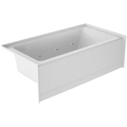 Jacuzzi Signature 60" Three Wall Alcove Acrylic Air / Whirlpool Tub with Left Drain and Overflow -Jacuzzi Sales Store jacuzzi j186030wlr1xx alternate view 5113