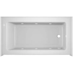 Jacuzzi Signature 60" Three Wall Alcove Acrylic Air / Whirlpool Tub with Right Drain and Overflow -Jacuzzi Sales Store jacuzzi j186032wrl1hx alternate view 5168