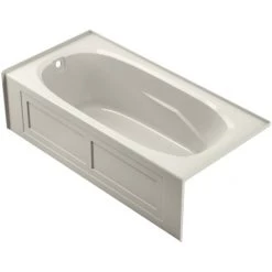 Jacuzzi Signature 72" Acrylic Soaking Bathtub for Alcove Installation with Reversible Drain -Jacuzzi Sales Store jacuzzi j1a7236blxxrs alternate view 1634