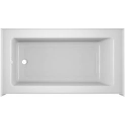 Jacuzzi Signature 60" Three Wall Alcove Acrylic Soaking Tub with Left Drain and Overflow -Jacuzzi Sales Store jacuzzi j1l6032blxxxx alternate view 3039
