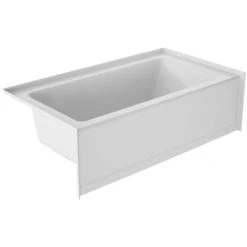 Jacuzzi Signature 60" Three Wall Alcove Acrylic Soaking Tub with Left Drain and Overflow -Jacuzzi Sales Store jacuzzi j1l6032blxxxx alternate view 3040