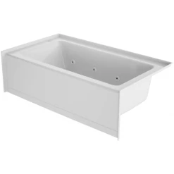 Jacuzzi Signature 60" Three Wall Alcove Acrylic Air / Whirlpool Tub with Right Drain and Overflow -Jacuzzi Sales Store jacuzzi j1l6032wrl1xx alternate view 3075