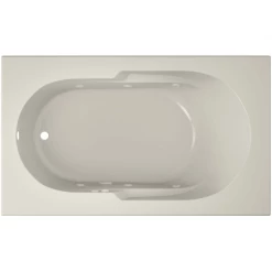 Jacuzzi Signature 60" Drop In Whirlpool Bathtub with 6 Jets, Air Controls, Left Drain and Right Pump -Jacuzzi Sales Store jacuzzi j2d6036 wlr 1xx alternate view 753