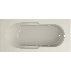 Jacuzzi Signature 72" Drop In Whirlpool Bathtub with 6 Jets, Air Controls, RapidHeat Water Heater, Right Drain and Left Pump -Jacuzzi Sales Store jacuzzi j2d7236 wrl 1hx alternate view 793