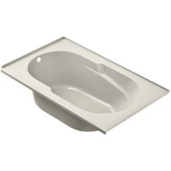 Jacuzzi Signature 60" Drop In Soaking Bathtub with Tiling Flange, and Left Drain -Jacuzzi Sales Store jacuzzi j2t6036 blx xxx alternate view 323