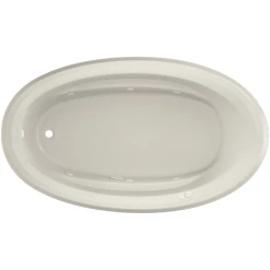 Jacuzzi 72" x 42" Signature Drop In Whirlpool Bathtub with 6 Jets, Air Controls, RapidHeat Water Heater, Left Drain and Right Pump -Jacuzzi Sales Store jacuzzi j3d7242 wlr 1hx alternate view 861