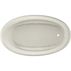 Jacuzzi 72" x 42" Signature Drop In Whirlpool Bathtub with 6 Jets, Air Controls, RapidHeat Water Heater, Right Drain and Left Pump -Jacuzzi Sales Store jacuzzi j3d7242 wrl 1hx alternate view 869