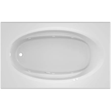 Jacuzzi 72" x 42" Signature Drop In Whirlpool Bathtub with 6 Jets, Air Controls, RapidHeat Water Heater, Left Drain and Left Back Pump 4 Jacuzzi 72" x 42" Signature Drop In Whirlpool Bathtub with 6 Jets, Air Controls, RapidHeat Water Heater, Left Drain and Left Back Pump - Image 2