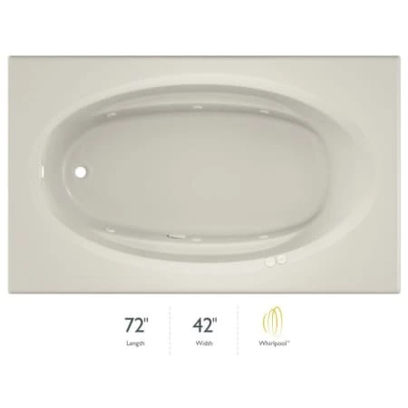 Jacuzzi 72" x 42" Signature Drop In Whirlpool Bathtub with 6 Jets, Air Controls, RapidHeat Water Heater, Left Drain and Left Back Pump 3 Jacuzzi 72" x 42" Signature Drop In Whirlpool Bathtub with 6 Jets, Air Controls, RapidHeat Water Heater, Left Drain and Left Back Pump