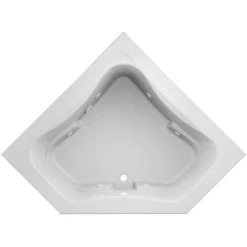 Jacuzzi 60" x 60" Signature Corner Whirlpool Bathtub with 6 Jets, Air Controls, RapidHeat Water Heater, Center Drain and Left Pump 7 Jacuzzi 60" x 60" Signature Corner Whirlpool Bathtub with 6 Jets, Air Controls, RapidHeat Water Heater, Center Drain and Left Pump -Jacuzzi Sales Store jacuzzi j5d6060 wcl 1hx alternate view 352