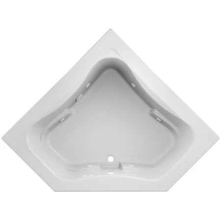 Jacuzzi 60" x 60" Signature Corner Whirlpool Bathtub with 6 Jets, Air Controls, RapidHeat Water Heater, Center Drain and Left Pump 4 Jacuzzi 60" x 60" Signature Corner Whirlpool Bathtub with 6 Jets, Air Controls, RapidHeat Water Heater, Center Drain and Left Pump - Image 2