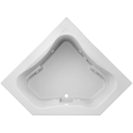 Jacuzzi 60" x 60" Signature Corner Whirlpool Bathtub with 6 Jets, Air Controls, RapidHeat Water Heater, Center Drain and Right Pump 4 Jacuzzi 60" x 60" Signature Corner Whirlpool Bathtub with 6 Jets, Air Controls, RapidHeat Water Heater, Center Drain and Right Pump - Image 2