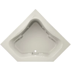 Jacuzzi 60" x 60" Signature Corner Whirlpool Bathtub with 6 Jets, Air Controls, Center Drain and Right Pump -Jacuzzi Sales Store jacuzzi j5d6060 wcr 1xx alternate view 362