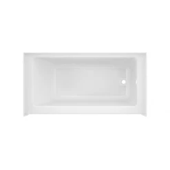 Jacuzzi Karina 65" Free Standing Resin, Stone Composite Soaking Tub with Center Drain, Drain Assembly and Overflow - Includes Floor Mounted Tub Filler with Hand Shower -Jacuzzi Sales Store jacuzzi kab6534bcxxxx alternate view 133