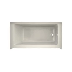 Jacuzzi Karina 65" Free Standing Resin, Stone Composite Soaking Tub with Center Drain, Drain Assembly and Overflow - Includes Floor Mounted Tub Filler with Hand Shower -Jacuzzi Sales Store jacuzzi kam6534bcxxxx alternate view 138