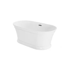 Jacuzzi Lyndsay 59" Free Standing Acrylic Soaking Tub with Center Drain, Drain Assembly and Overflow -Jacuzzi Sales Store jacuzzi ldf5931bcxxxx alternate view 2 22