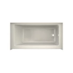 Jacuzzi Lyndsay 67" Free Standing Acrylic Soaking Tub with Center Drain, Drain Assembly and Overflow - Includes Floor Mounted Tub Filler with Hand Shower -Jacuzzi Sales Store jacuzzi ldz6731bcxxxx alternate view 158