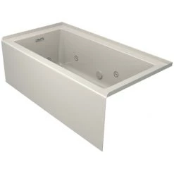 Jacuzzi Linea 60" x 32" Three Wall Alcove Whirlpool Bathtub with Left Drain, Heater, and Whisper+ Technology™ 12 Jacuzzi Linea 60" x 32" Three Wall Alcove Whirlpool Bathtub with Left Drain, Heater, and Whisper+ Technology™ -Jacuzzi Sales Store jacuzzi lns6032wlr2cp alternate view 5874