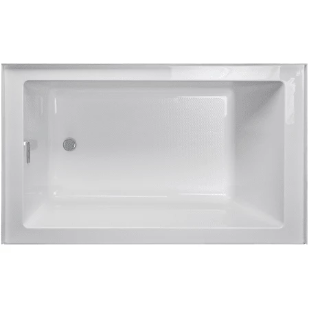 Jacuzzi Linea 60" x 36" Acrylic Soaking Bathtub for Three Wall Alcove Installation with Left Drain 6 Jacuzzi Linea 60" x 36" Acrylic Soaking Bathtub for Three Wall Alcove Installation with Left Drain - Image 4
