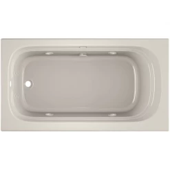 Jacuzzi 66" x 34" Luxura® Alcove Comfort Whirlpool Bathtub with 8 Jets, Basic Controls, Left Drain and Right Pump -Jacuzzi Sales Store jacuzzi lux6634 wlr 2xx alternate view 1768