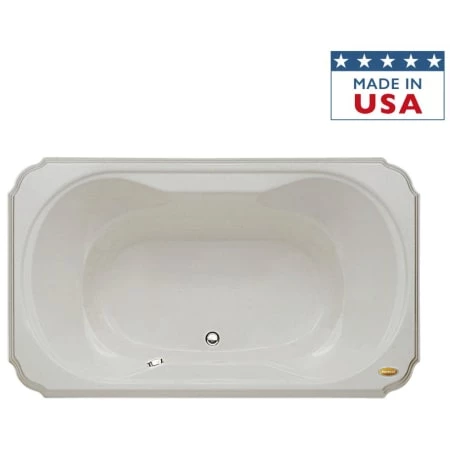 Jacuzzi Marineo 66" Soaking Bathtub for Drop In Installation with Center Drain 7 Jacuzzi Marineo 66" Soaking Bathtub for Drop In Installation with Center Drain - Image 5